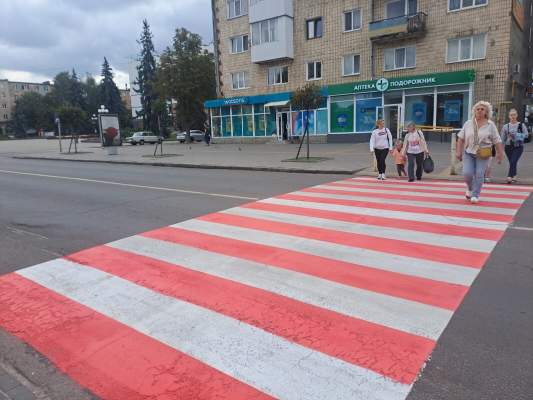 У Ковелі розпочалося оновлення дорожньої розмітки на 50 вулицях