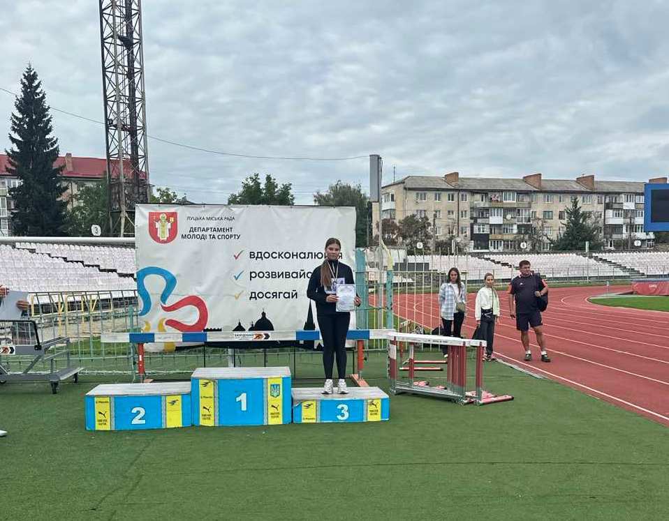Луцьк: Ковельські легкоатлети здобули 5 бронзових медалей на чемпіонаті